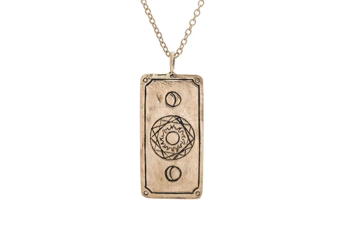 Necklaces Sofia Zakia The Star Tarot Card Necklace