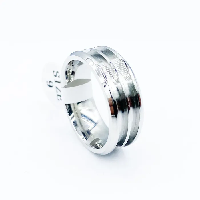 Rings Patrick Adair Supplies Cobalt Chromium DoubleChannel Ring Blanks