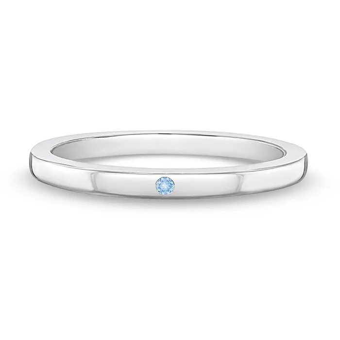 Rings Thin CZ Gem Band Size 25 Baby Toddler Kids Ring Sterling Silver Kids Rings