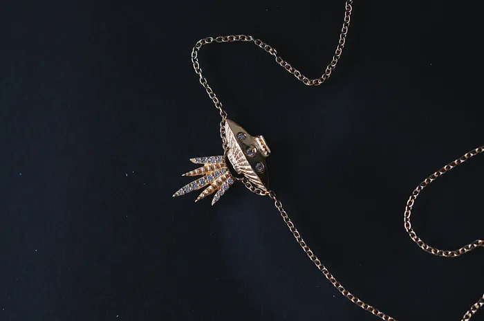 Sofia Zakia Necklaces Diamond Tender Abduction UFO Necklace