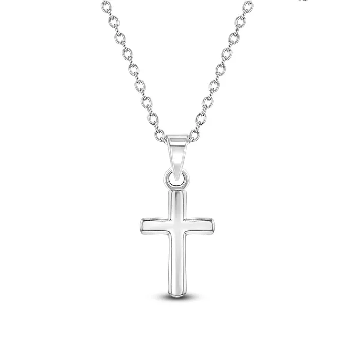 Teenie Tiny Cross 12mm ToddlerKidsGirls Necklace Religious Sterling Silver Baby Pendants Necklaces Necklaces Teenie Tiny Cross 12mm ToddlerKidsGirls Necklace Religious Sterling Silver Baby Pendants Necklaces Necklaces