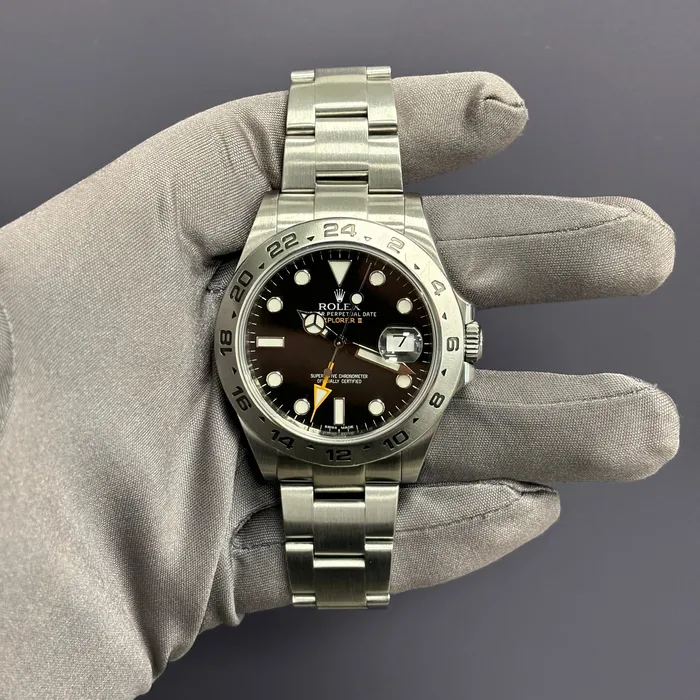Watches Happy Jewelers Rolex Explorer II 42mm Black Dial Watch Ref 216570 Watches Happy Jewelers Rolex Explorer II 42mm Black Dial Watch Ref 216570