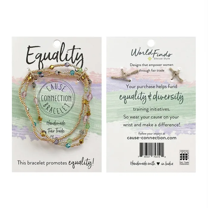 WorldFinds Equality Cause Bracelet Bracelets