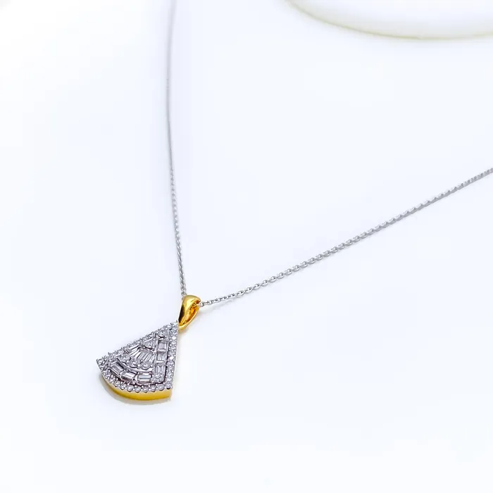 Andaaz Jewelers PreStyled Sets Timeless Diamond 18k Gold Pendant