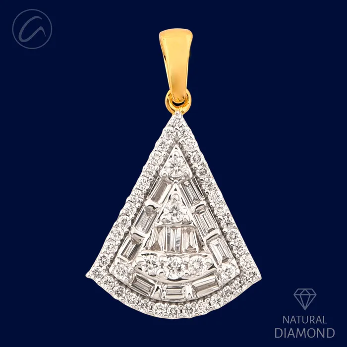 Andaaz Jewelers PreStyled Sets Timeless Diamond 18k Gold Pendant