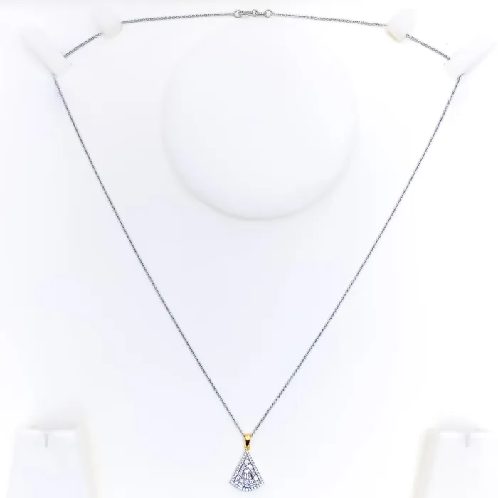 Andaaz Jewelers PreStyled Sets Timeless Diamond 18k Gold Pendant