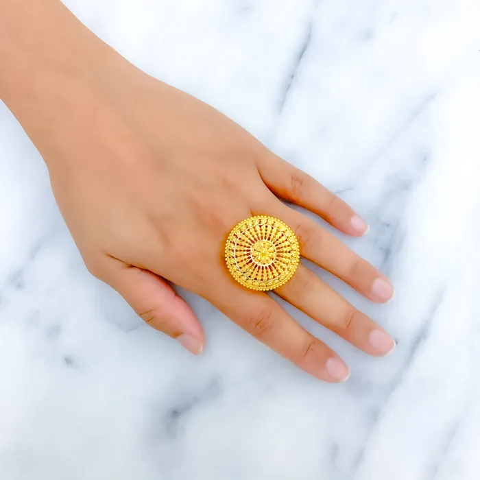 Andaaz Jewelers Rings Iconic High Finish Dome Ring