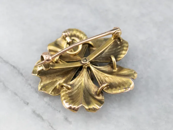 Antique Baroque Pearl Flower Pin or Pendant Market Square Jewelers Necklaces Antique Baroque Pearl Flower Pin or Pendant Market Square Jewelers Necklaces