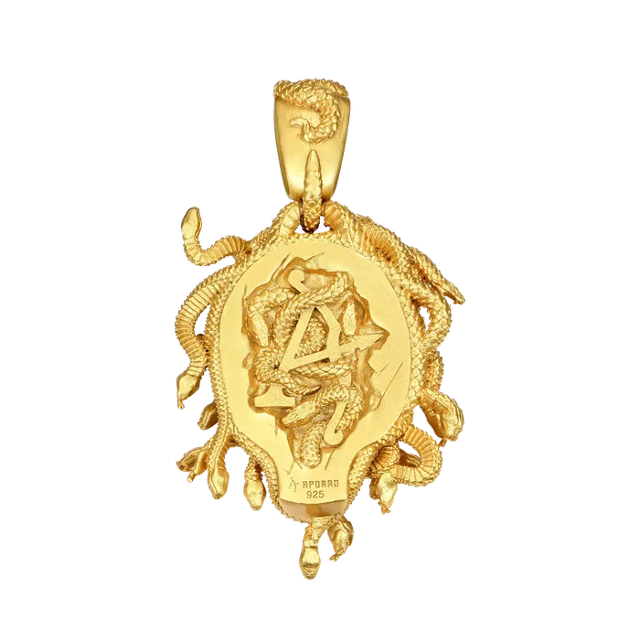 Aporro Brand Necklaces Custom Medusa Pendant