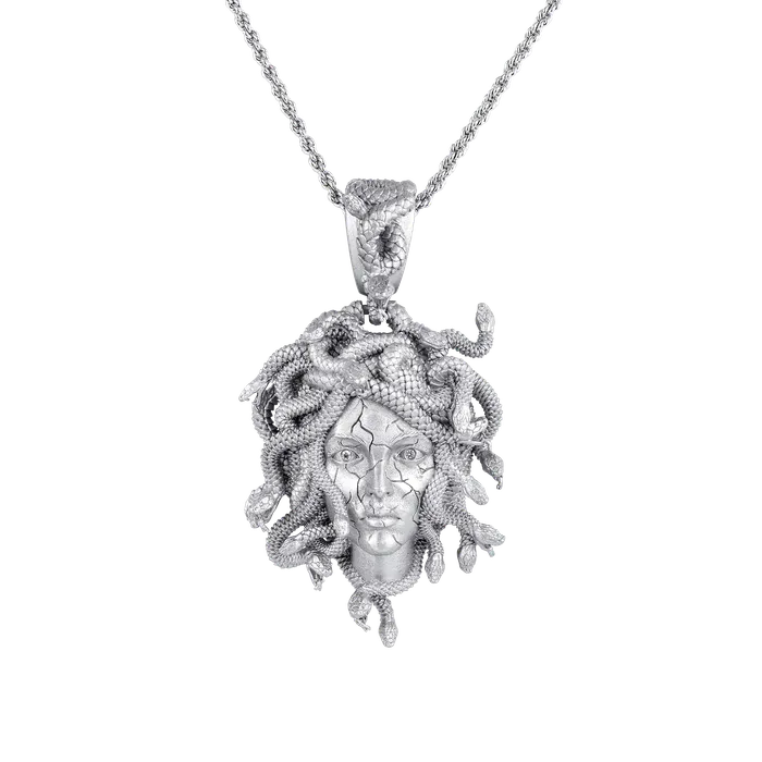Aporro Brand Necklaces Custom Medusa Pendant