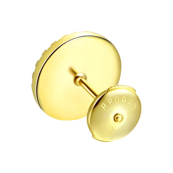 aporro Earrings Baguette Mix Round Cut Halo Stud Earrings Pair