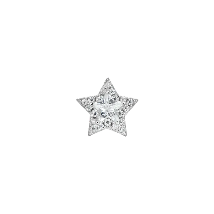 aporro Earrings Womens Halo Star Stud EarringsPair