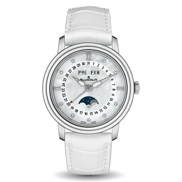 Blancpain Blancpain Villeret Quantieme Complet Automatic Ladies Watch Watches