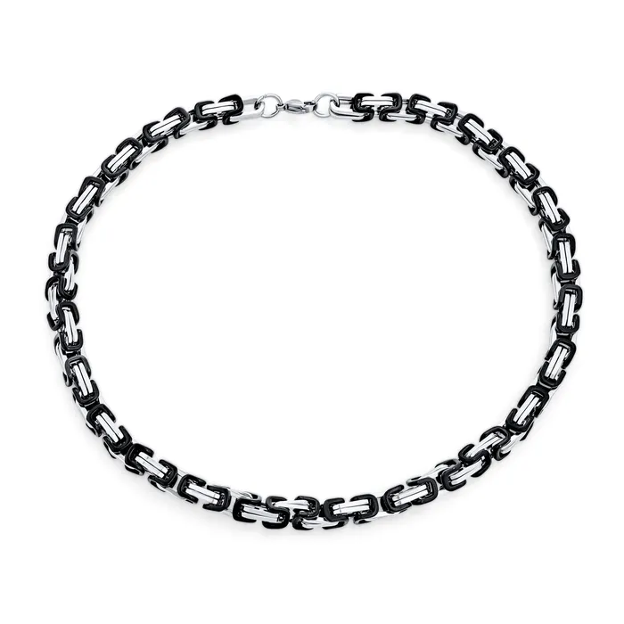 BlingJewelry Wholesale Bracelets Mechanic Byzantine Punk Rocker Jewelry Set Urban Biker Necklace Bracelet BlingJewelry Wholesale Bracelets Mechanic Byzantine Punk Rocker Jewelry Set Urban Biker Necklace Bracelet