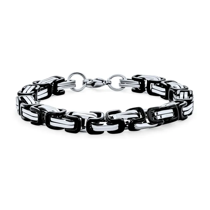 BlingJewelry Wholesale Bracelets Mechanic Byzantine Punk Rocker Jewelry Set Urban Biker Necklace Bracelet BlingJewelry Wholesale Bracelets Mechanic Byzantine Punk Rocker Jewelry Set Urban Biker Necklace Bracelet