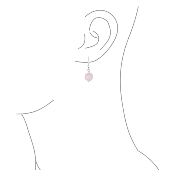 BlingJewelry Wholesale Earrings Simple Gemstone 8MM Drop Ball Earrings with Secure Hinge Lever Back in Sterling Silver BlingJewelry Wholesale Earrings Simple Gemstone 8MM Drop Ball Earrings with Secure Hinge Lever Back in Sterling Silver