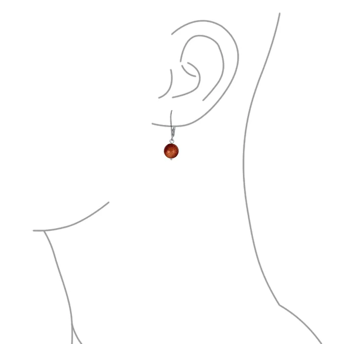BlingJewelry Wholesale Earrings Simple Gemstone 8MM Drop Ball Earrings with Secure Hinge Lever Back in Sterling Silver BlingJewelry Wholesale Earrings Simple Gemstone 8MM Drop Ball Earrings with Secure Hinge Lever Back in Sterling Silver