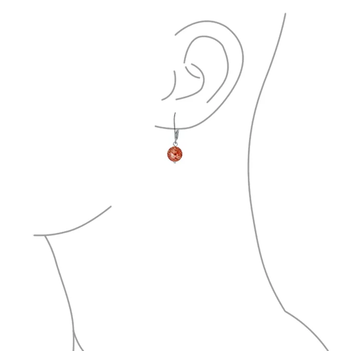 BlingJewelry Wholesale Earrings Simple Gemstone 8MM Drop Ball Earrings with Secure Hinge Lever Back in Sterling Silver BlingJewelry Wholesale Earrings Simple Gemstone 8MM Drop Ball Earrings with Secure Hinge Lever Back in Sterling Silver