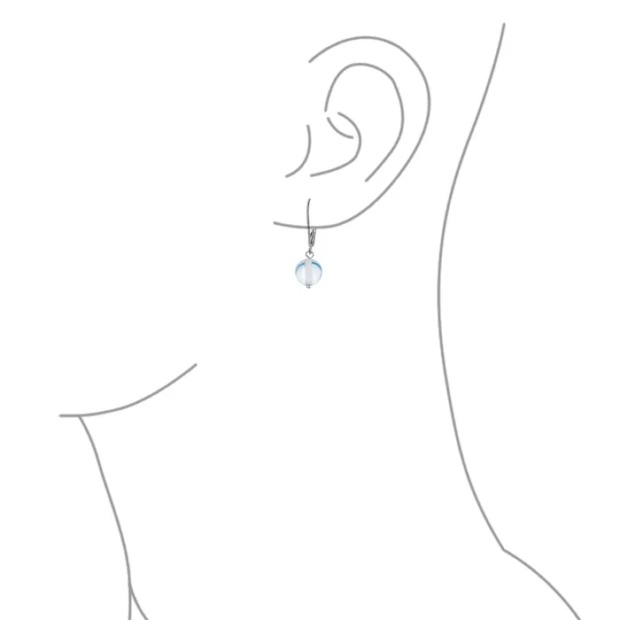 BlingJewelry Wholesale Earrings Simple Gemstone 8MM Drop Ball Earrings with Secure Hinge Lever Back in Sterling Silver BlingJewelry Wholesale Earrings Simple Gemstone 8MM Drop Ball Earrings with Secure Hinge Lever Back in Sterling Silver