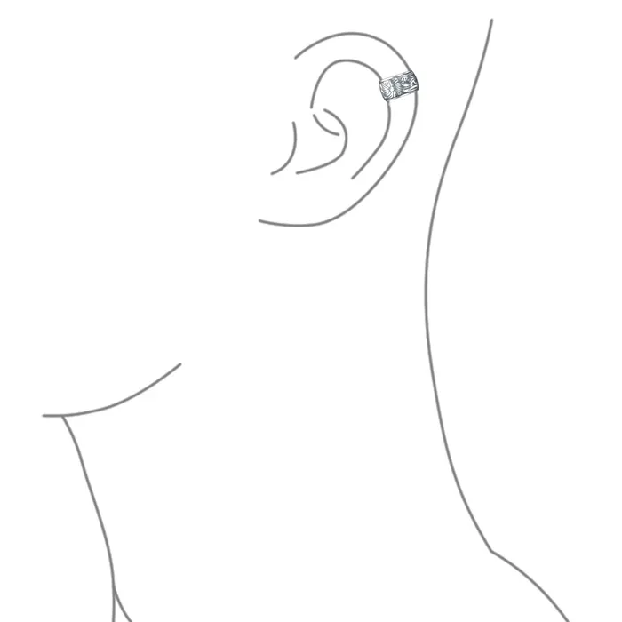 BlingJewelry Wholesale Flower Leaves Ear Cuff Cartilage Clip Wrap Helix Earrings in Sterling Silver Earrings BlingJewelry Wholesale Flower Leaves Ear Cuff Cartilage Clip Wrap Helix Earrings in Sterling Silver Earrings