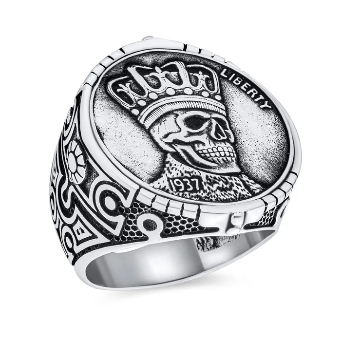 BlingJewelry Wholesale Rings Statement Eagle Head Liberty Coin Mens Silver Ring Punk Biker Jewelry Gothic Skull BlingJewelry Wholesale Rings Statement Eagle Head Liberty Coin Mens Silver Ring Punk Biker Jewelry Gothic Skull