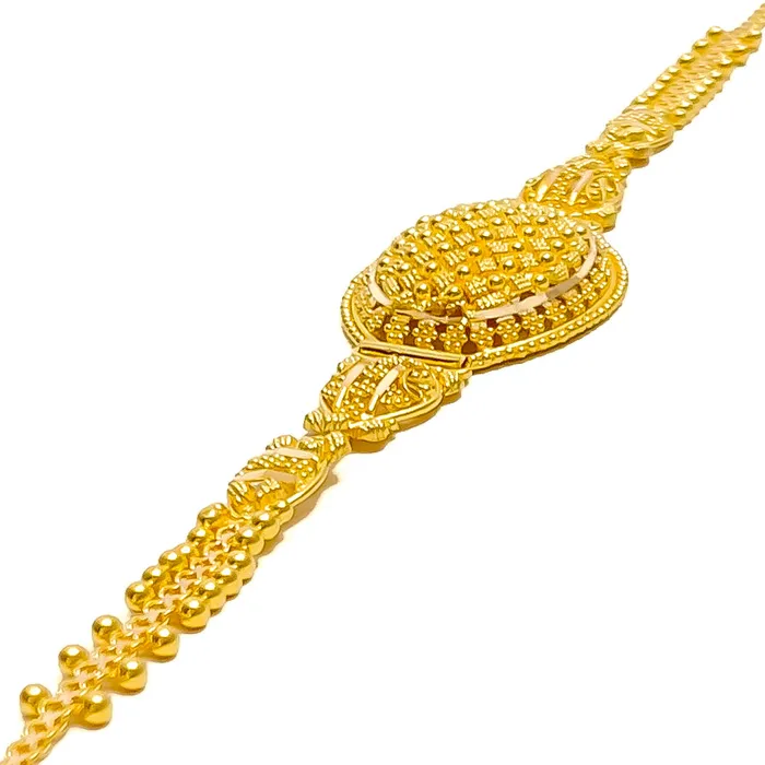 Bracelets Andaaz Jewelers Shimmering Luxurious 22k Gold Bracelet