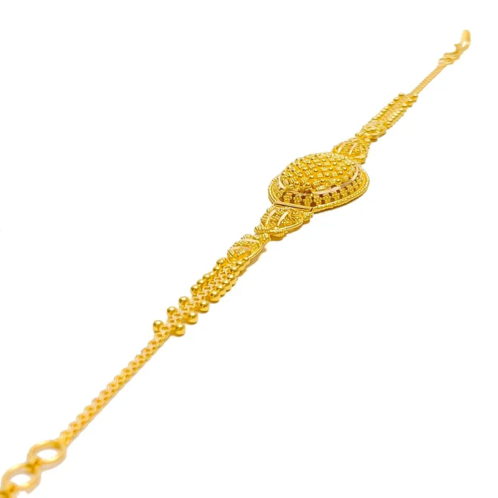 Bracelets Andaaz Jewelers Shimmering Luxurious 22k Gold Bracelet
