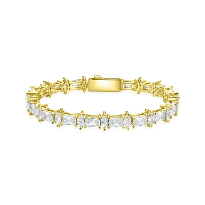 Bracelets aporro Moissanite Refined Luster Tennis Bracelet 6mm Bracelets aporro Moissanite Refined Luster Tennis Bracelet 6mm