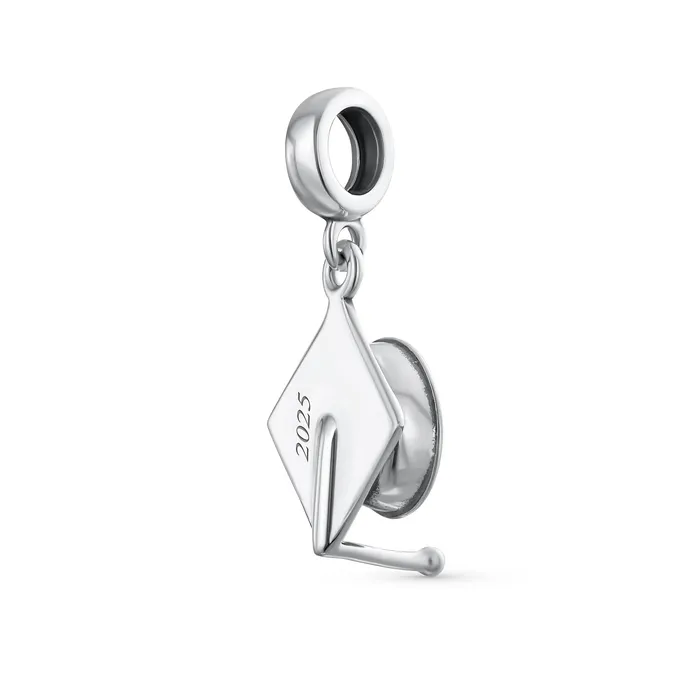 Bracelets BlingJewelry Wholesale Graduate Trencher Cap Dangle Charm Bead Sterling Silver for European Bracelet Bracelets BlingJewelry Wholesale Graduate Trencher Cap Dangle Charm Bead Sterling Silver for European Bracelet