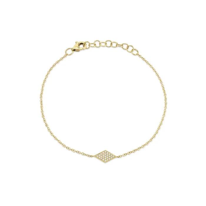 Bracelets Shy Creation Shy Creation Diamond Pave Diamond Shape Bracelet 006 CT Bracelets Shy Creation Shy Creation Diamond Pave Diamond Shape Bracelet 006 CT