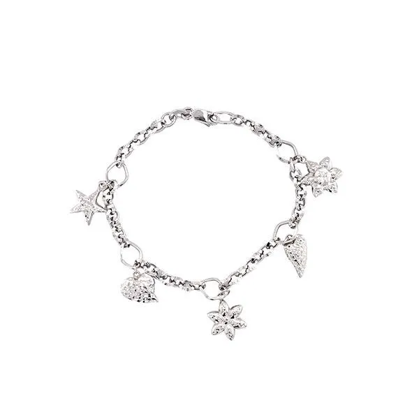 CH Collection Bracelets Gold Charm Bracelet