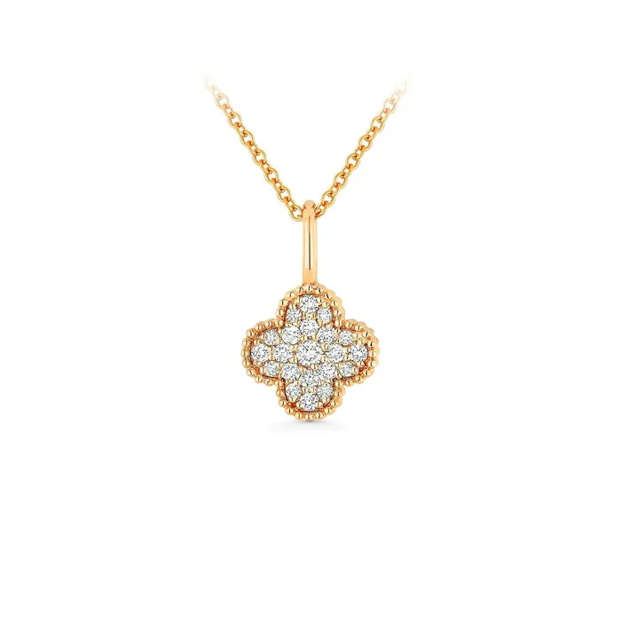 CH Collection Necklaces Diamond Clover Pendant and Chain