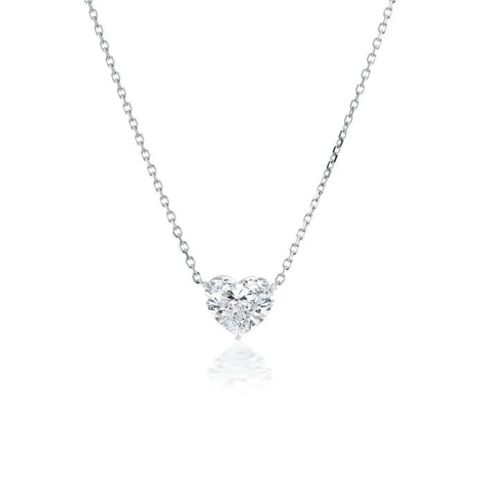 CH Collection Necklaces Heartshaped Diamond Necklace