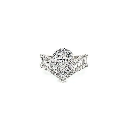 CH Collection Rings Diamond V Ring