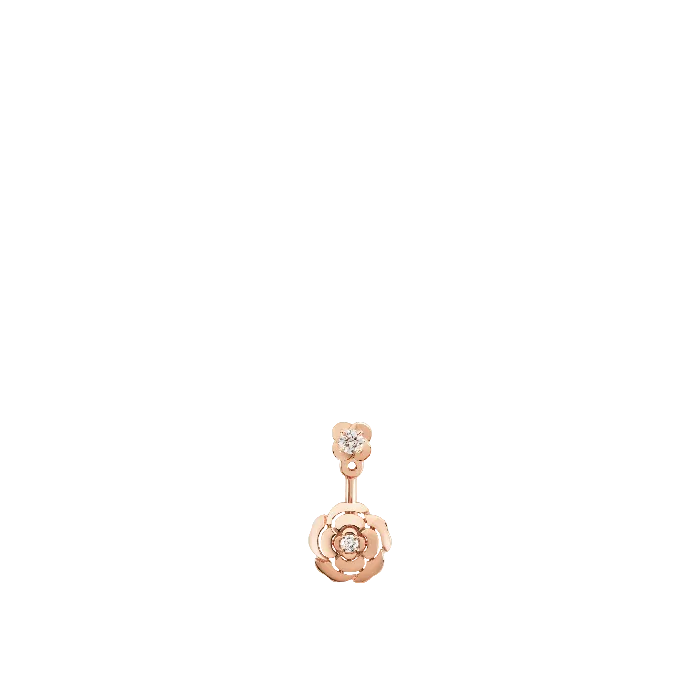 CHANEL Extrait de Camlia Single Earring Chanel Earrings