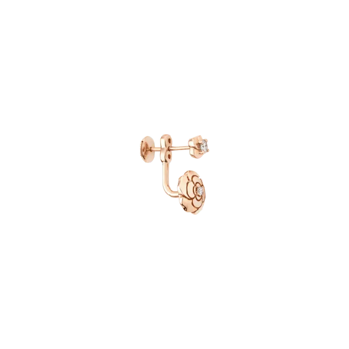 CHANEL Extrait de Camlia Single Earring Chanel Earrings