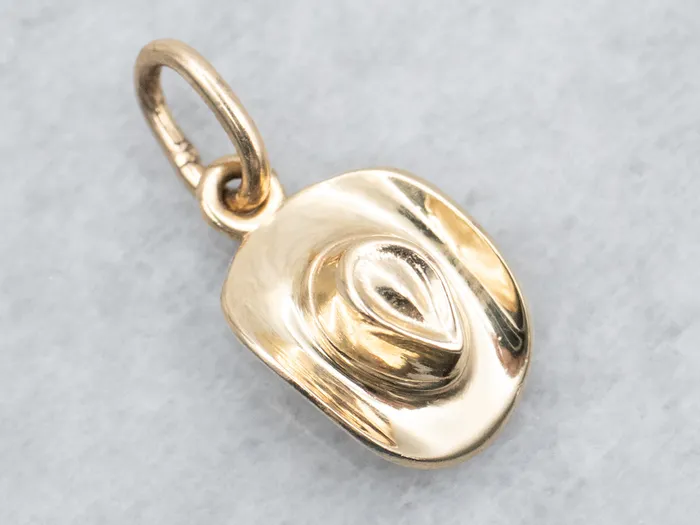 Charm Necklaces Market Square Jewelers Cowboy Hat Charm