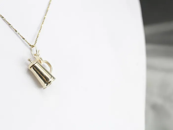 Charm Necklaces Market Square Jewelers Vintage French Press Charm Charm Necklaces Market Square Jewelers Vintage French Press Charm