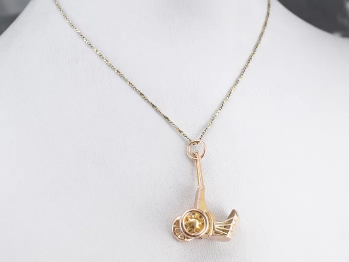 Charm Necklaces Market Square Jewelers Vintage Gold Rickshaw Charm Pendant Charm Necklaces Market Square Jewelers Vintage Gold Rickshaw Charm Pendant