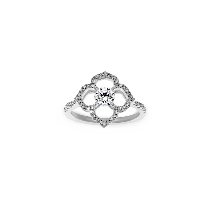 De Beers Forevermark Lotus Ring De Beers Forevermark Rings