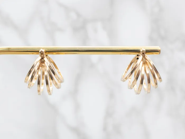 Earrings Yellow Gold Multi Hoop Earrings Market Square Jewelers Earrings Yellow Gold Multi Hoop Earrings Market Square Jewelers