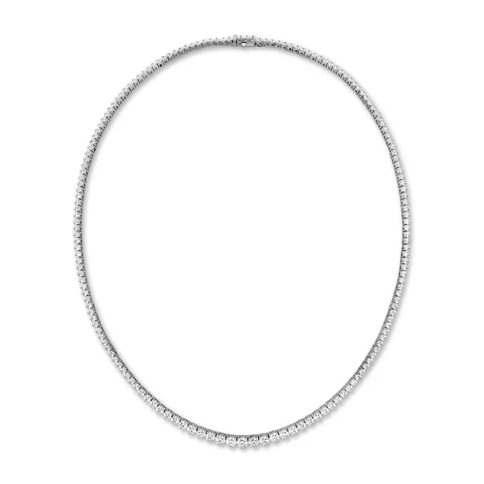 Hearts on Fire Necklaces Hearts On Fire Signature Graduated Line Necklace Hearts on Fire Necklaces Hearts On Fire Signature Graduated Line Necklace