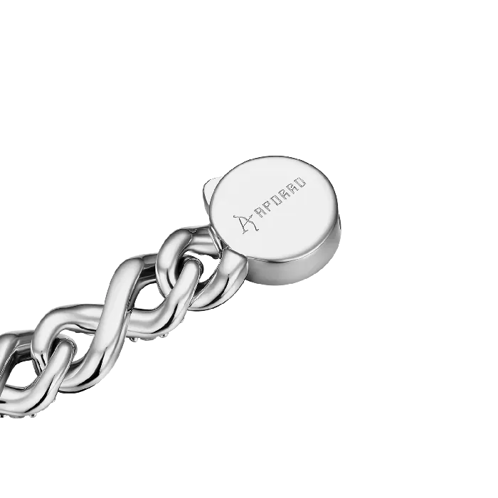 Infinity 8mm Twotone Snake Shape Bracelet aporro Bracelets
