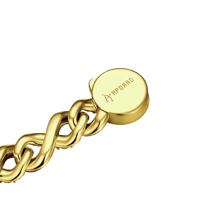 Infinity 8mm Twotone Snake Shape Bracelet aporro Bracelets