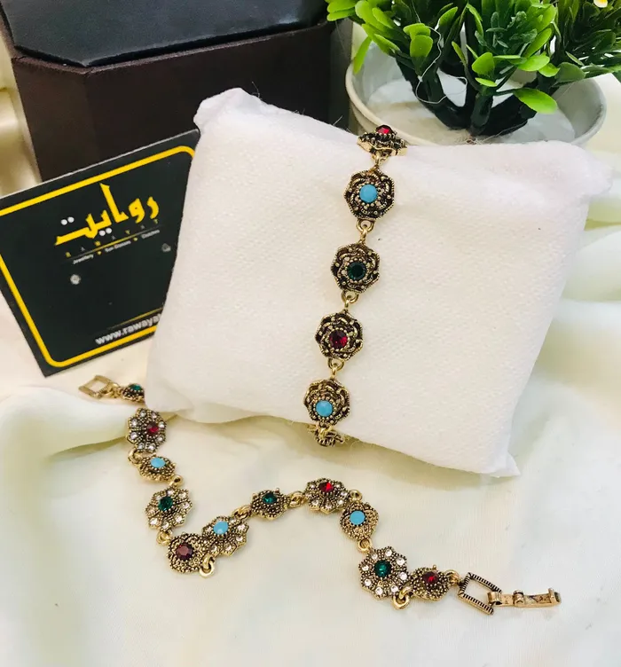 kj Bracelets Antique Bracelet01 Multi