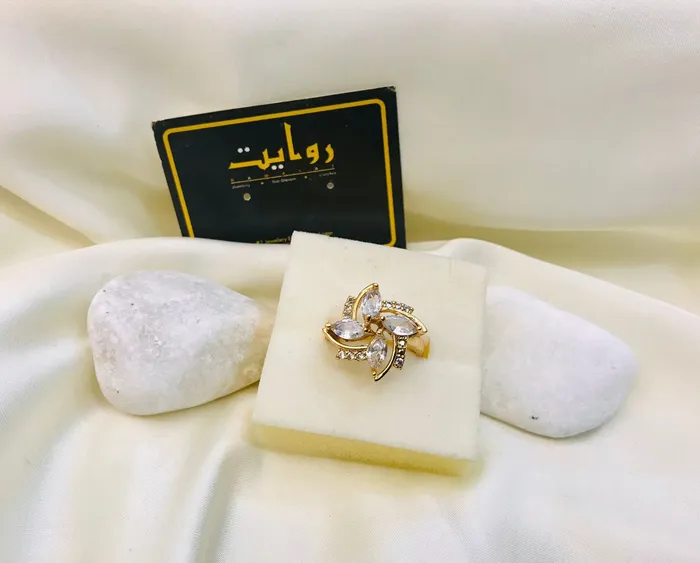 KJ Rings Zircon Ring38 White