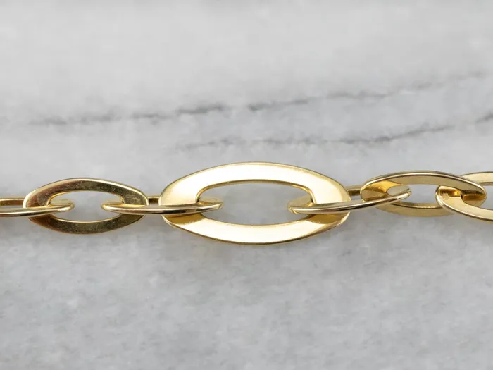 Market Square Jewelers Bracelets Roberto Coin Ruby and Sapphire Chic Shine 18K Gold Link Bracelet