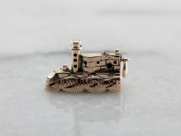 Market Square Jewelers Charm Necklaces Shoreline Seacoast Lighthouse Charm or Pendant in Rose Gold Market Square Jewelers Charm Necklaces Shoreline Seacoast Lighthouse Charm or Pendant in Rose Gold