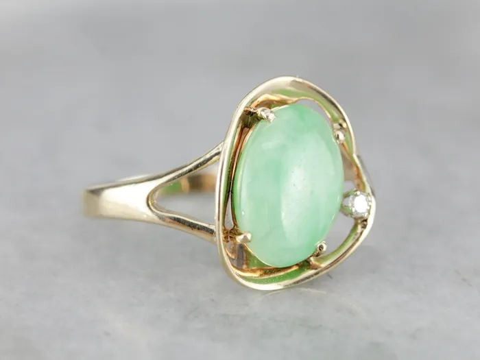 Market Square Jewelers Modernist Jadeite Cocktail Ring Rings Market Square Jewelers Modernist Jadeite Cocktail Ring Rings
