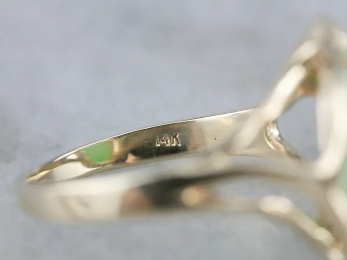 Market Square Jewelers Modernist Jadeite Cocktail Ring Rings Market Square Jewelers Modernist Jadeite Cocktail Ring Rings